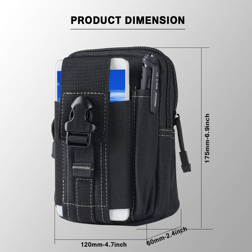 Tactical Molle Belt Pouch Mili - Outdoor Adventure Trips recension och pris