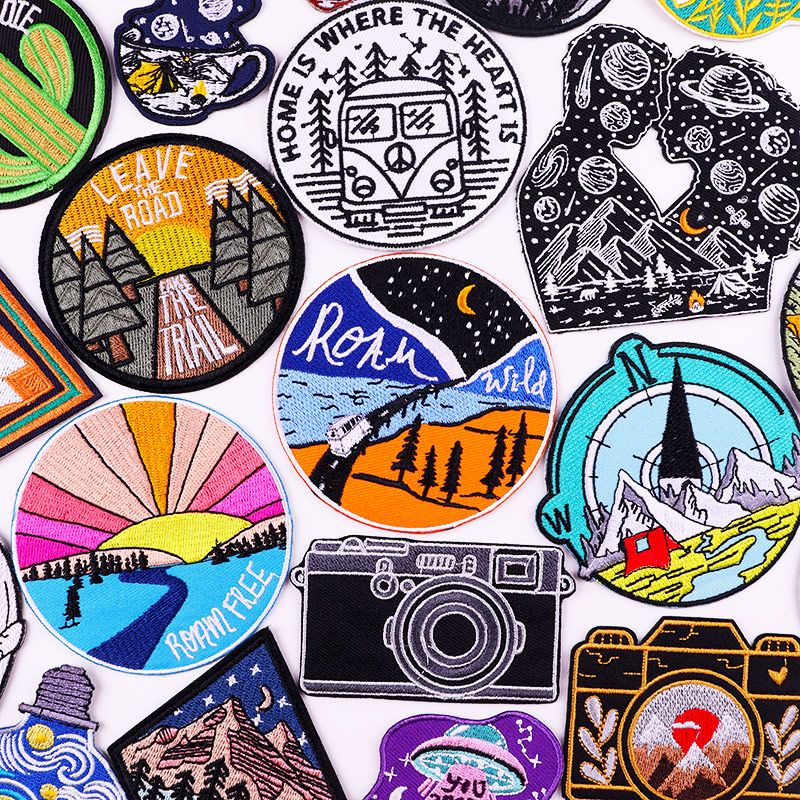 Iron On Patches DIY Outdoor Tr - Outdoor Adventure And Travel Show recension och pris