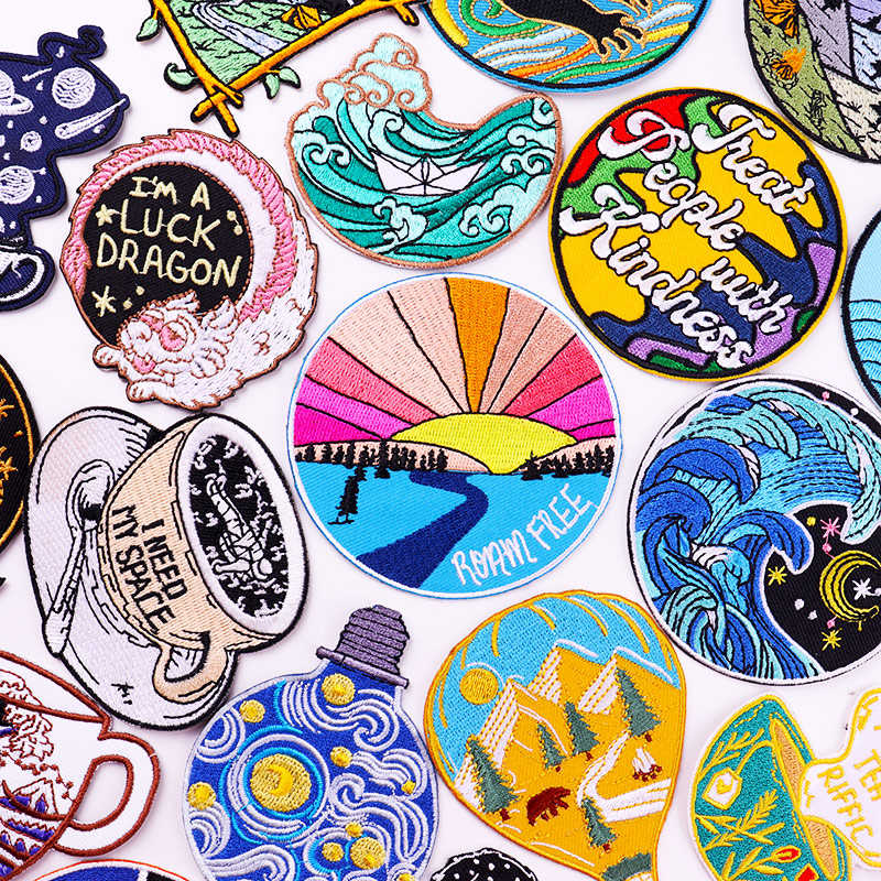Iron On Patches DIY Outdoor Tr - Outdoor Adventure And Travel Show recension och pris