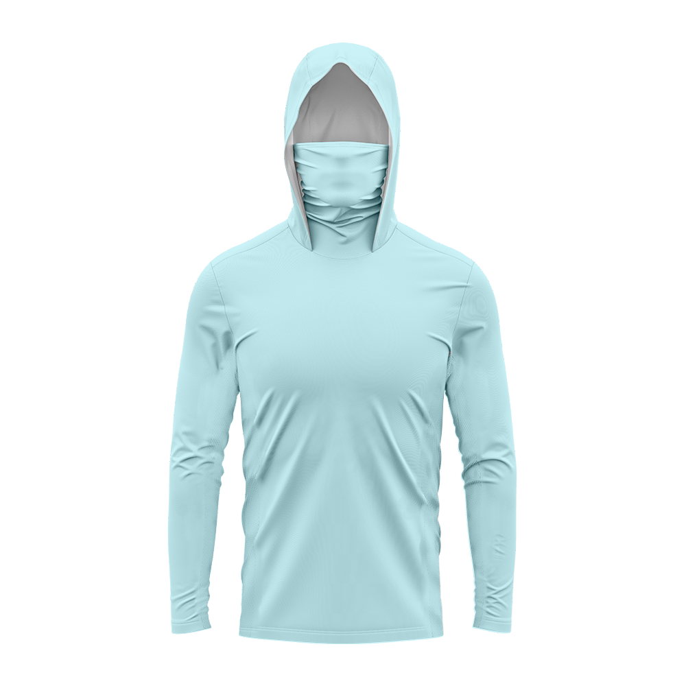 Men UPF50+ Solid Fishing Hoodi - Outdoor Adventure Trips recension och pris