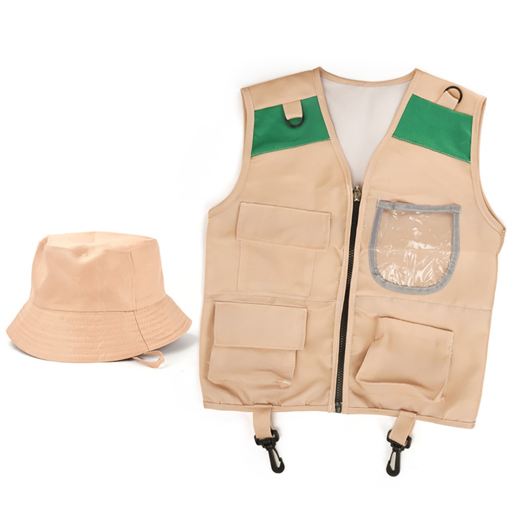 Multicolor Explorer Hat Vest D - Outdoor Adventure Kit For Kids recension och pris