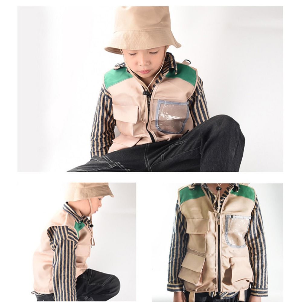 Multicolor Explorer Hat Vest D - Outdoor Adventure Kit For Kids recension och pris