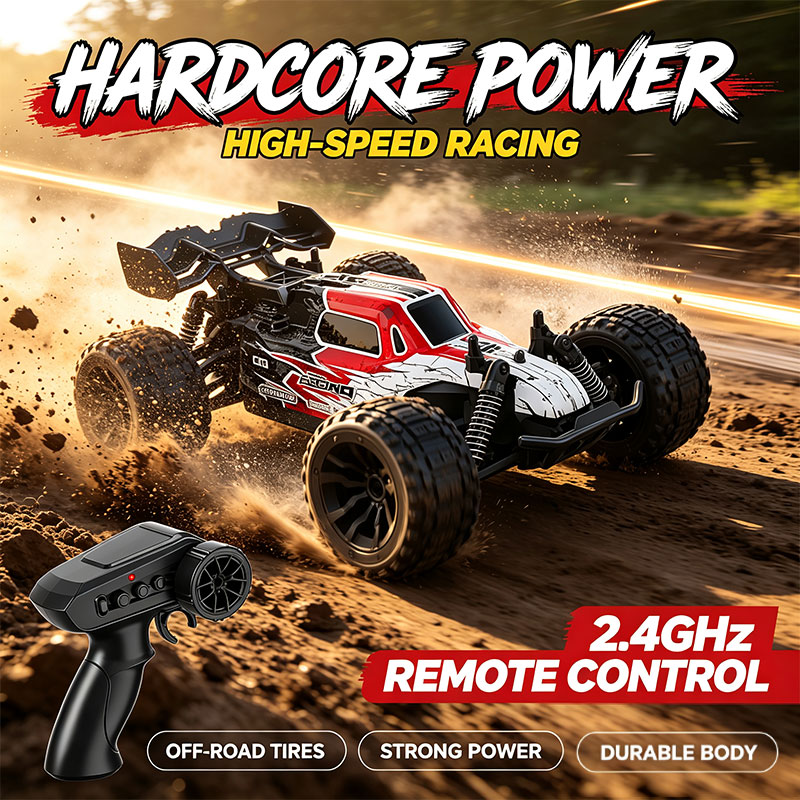 RC Car 20KM/H High Speed 4WD O - Outdoor Adventure Kit For Kids recension och pris