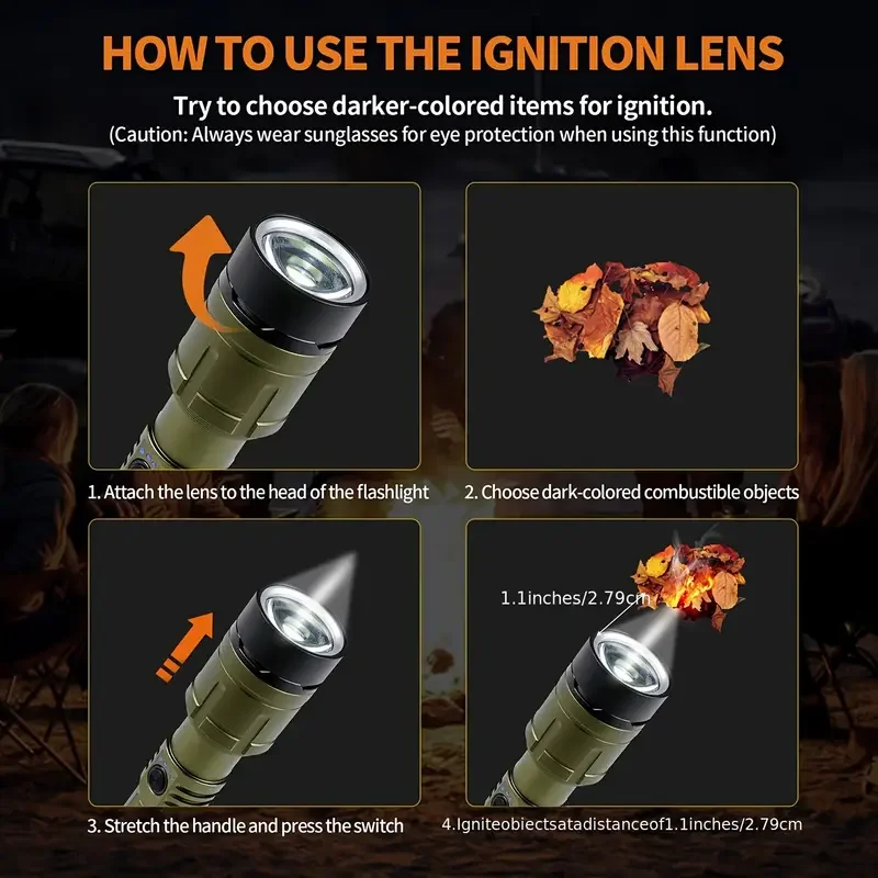 Ultra Powerful Flashlight Conc - Outdoor Adventure Trips recension och pris