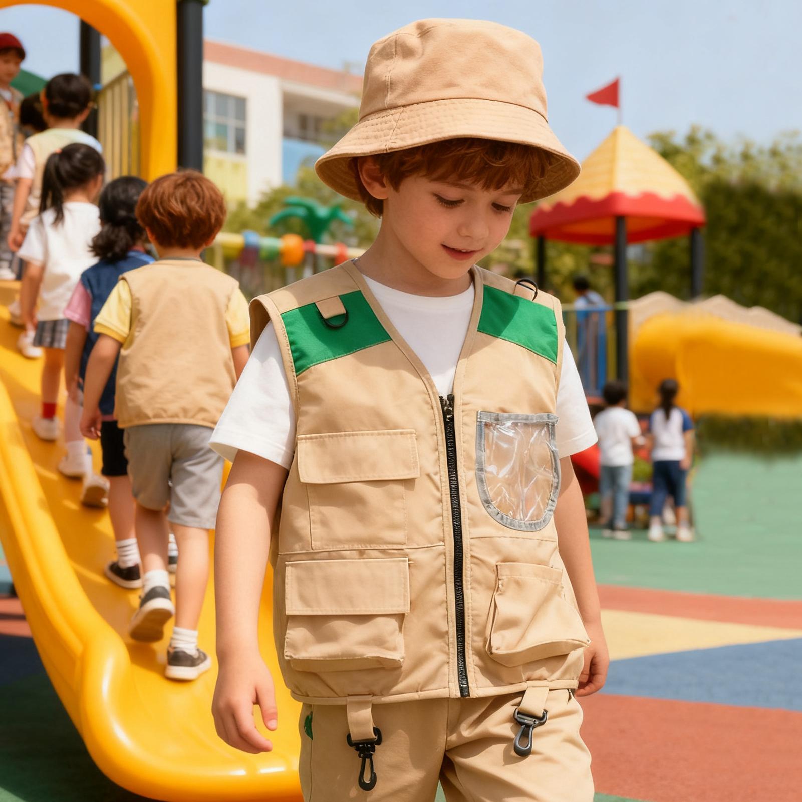 Kids Explorer hat and vest Cos - Outdoor Adventure Kit For Kids recension och pris