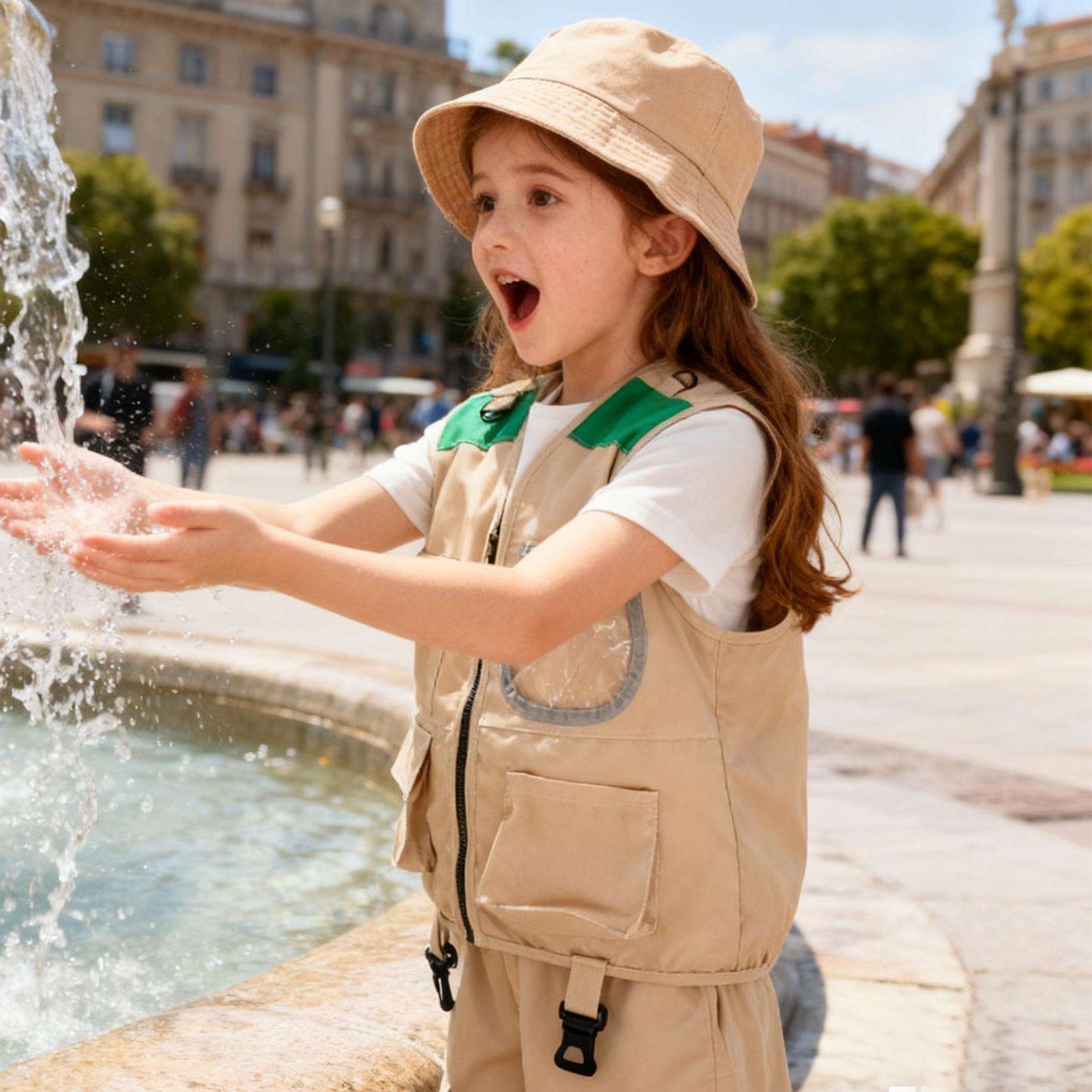Kids Explorer hat and vest Cos - Outdoor Adventure Kit For Kids recension och pris