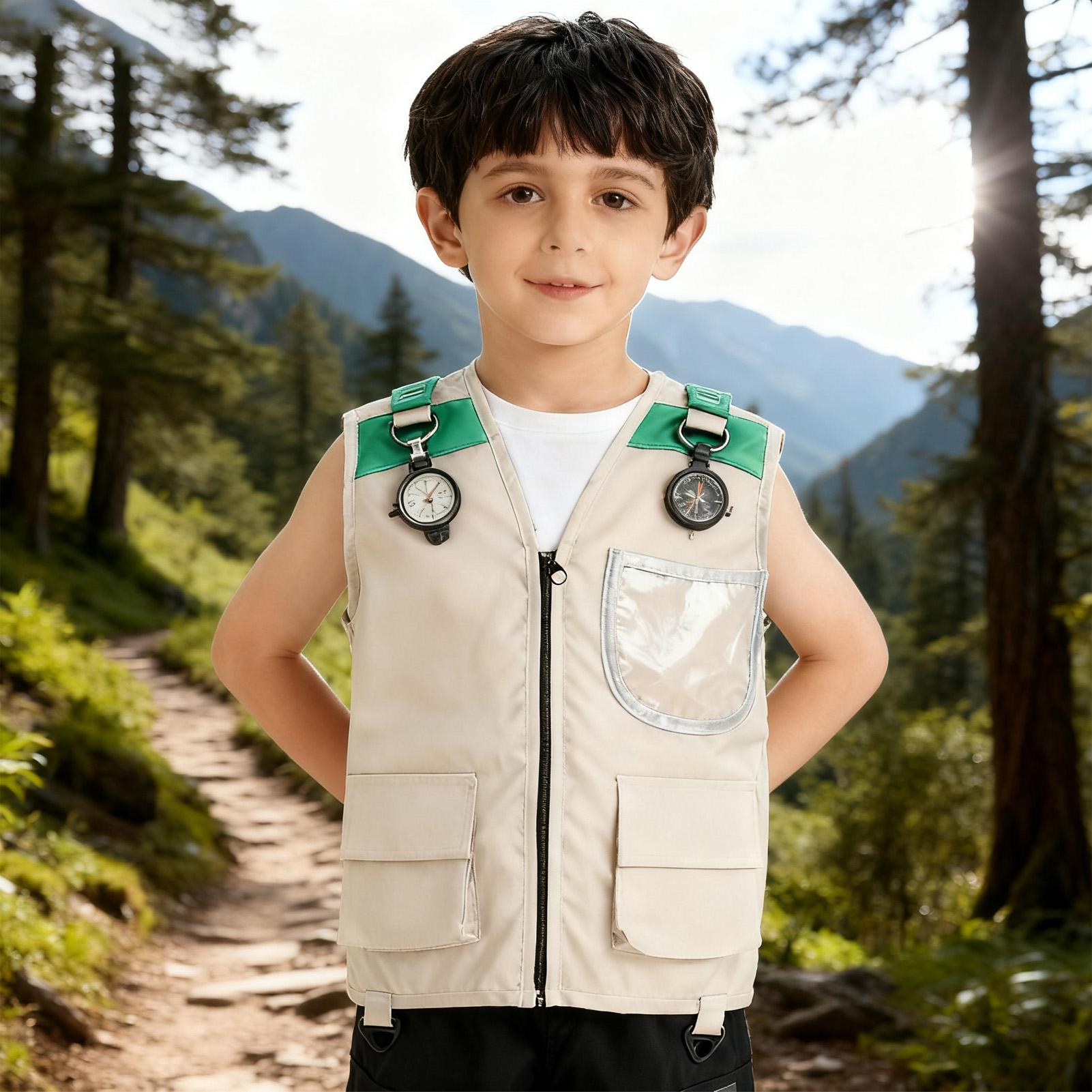 Kids Explorer Vest Costume Saf - Outdoor Adventure Kit For Kids recension och pris
