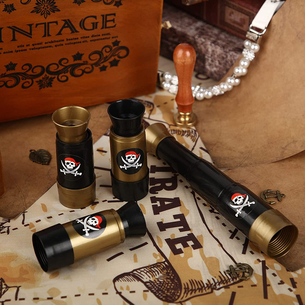 12Pcs Kids Pirate Telescope Se - Outdoor Adventure Kit For Kids recension och pris