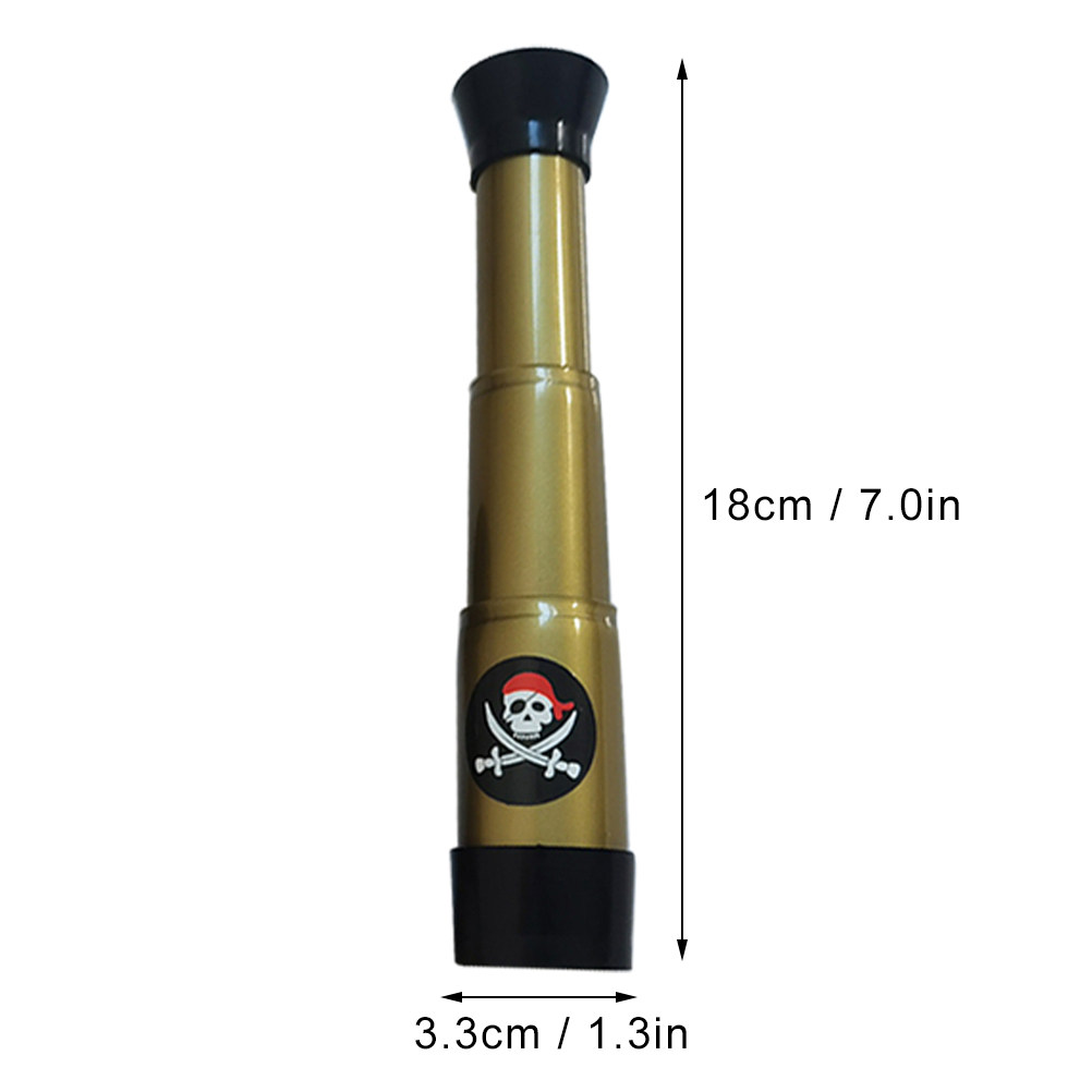 12Pcs Kids Pirate Telescope Se - Outdoor Adventure Kit For Kids recension och pris