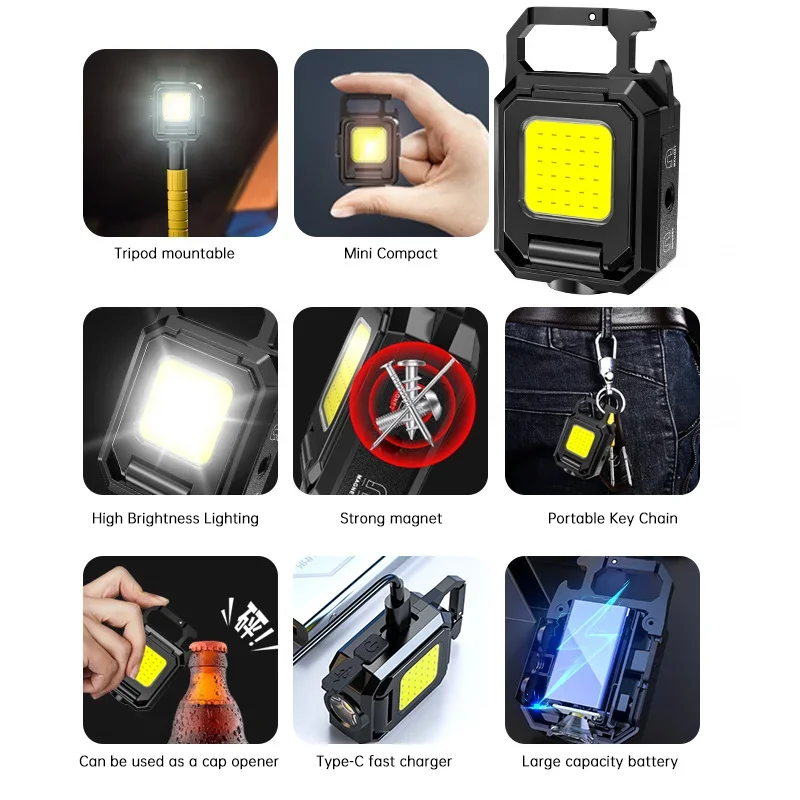 Mini Flashlight Keychain Light - Outdoor Adventure Trips recension och pris