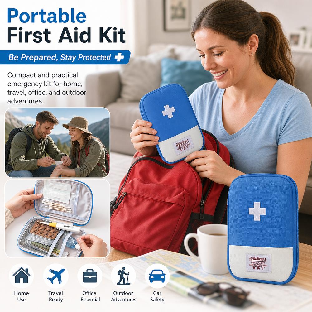 Large Capacity Portable First  - Outdoor Adventure Trips recension och pris