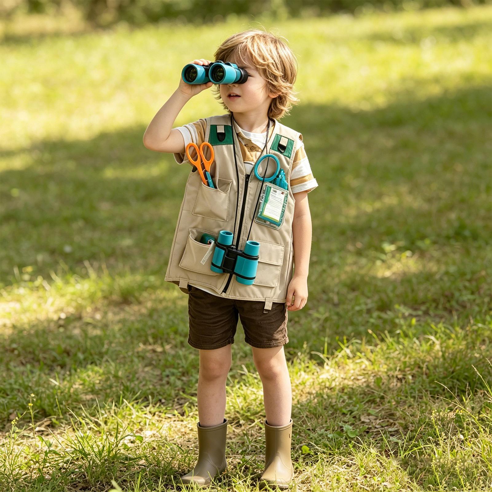 Kids Explorer Vest Safari Cost - Outdoor Adventure Outfit recension och pris