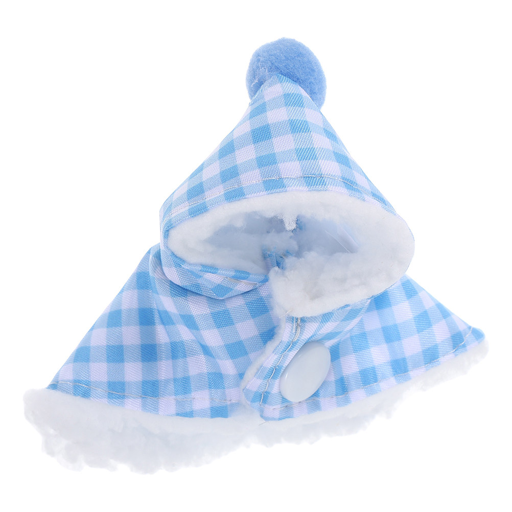 Warm Plaid Bird Cape for Parro - Outdoor Adventure Outfit recension och pris
