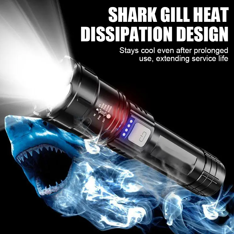 High Power P50 LED Flashlight  - Outdoor Adventure Trips recension och pris