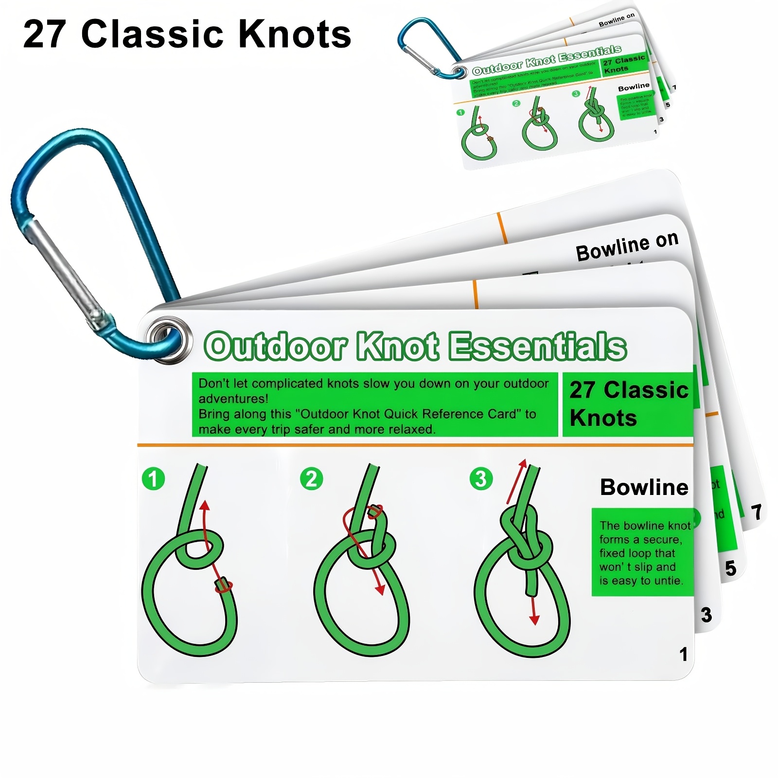 Outdoor Knots Pocket Guide Wat - Outdoor Adventure Backpack recension och pris