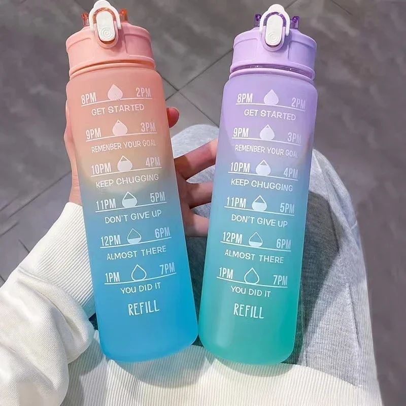 Sports Water Bottle with Time- - Outdoor Adventure Sports recension och pris