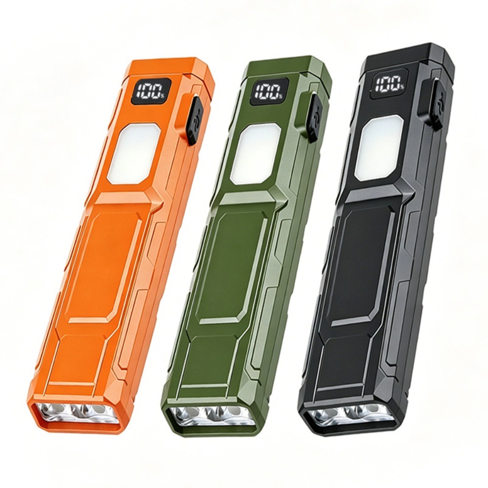 COB LED EDC Flashlight Pen‑Cli - Outdoor Adventure Trips recension och pris