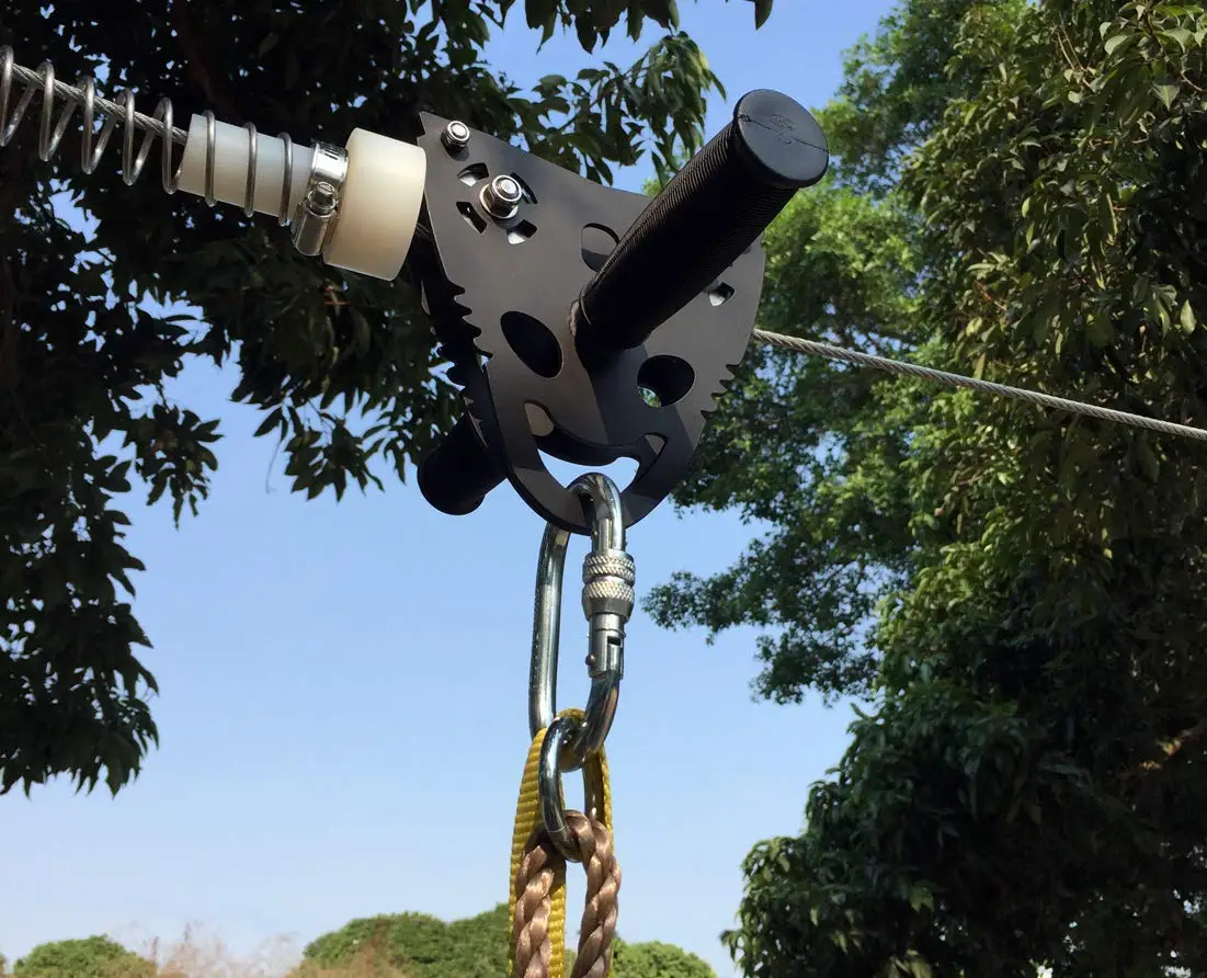 Upgraded 120ft Zip Line Kit fo - Outdoor Adventure Kit For Kids recension och pris
