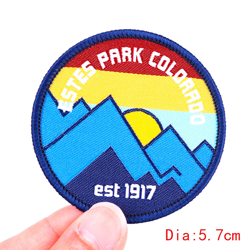 Outdoor Travel Patch Mountain  - Outdoor Adventure And Travel Show recension och pris