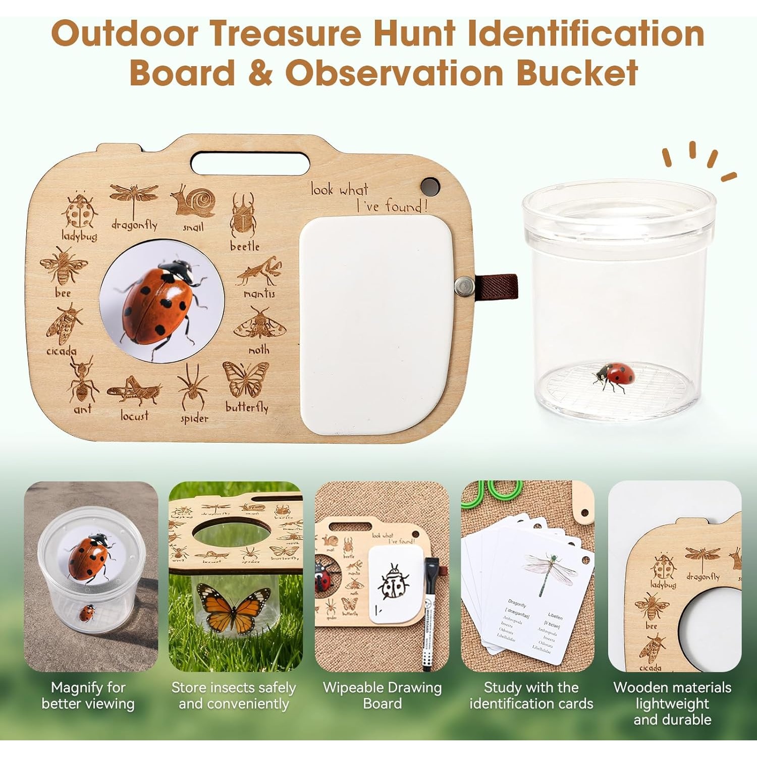 Bug Catcher Kit for Kids with  - Outdoor Adventure Kit For Kids recension och pris