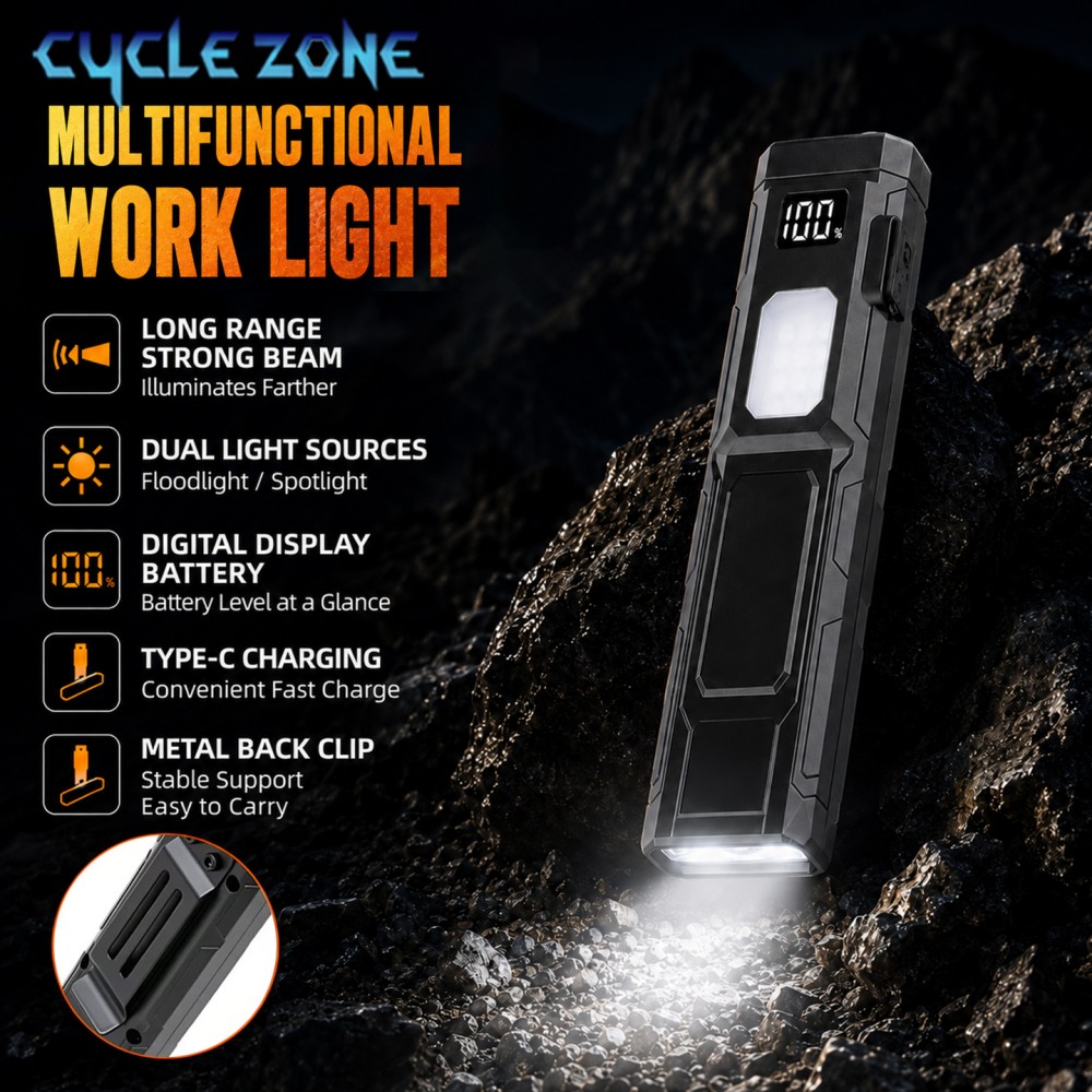 Portable Pocket LED Flashlight - Outdoor Adventure Zone recension och pris